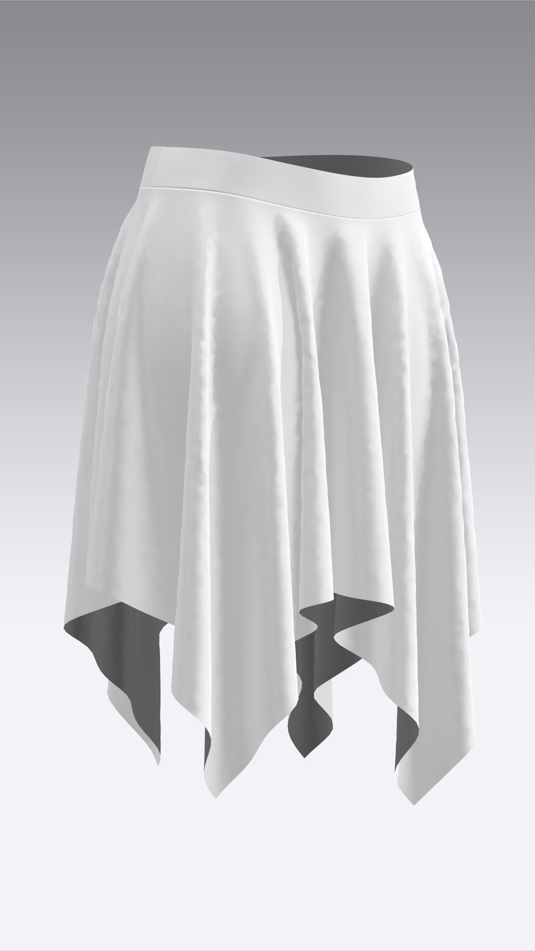 Skirt Outfits MD CLO 3D zprj project files 3D model 3D model_79