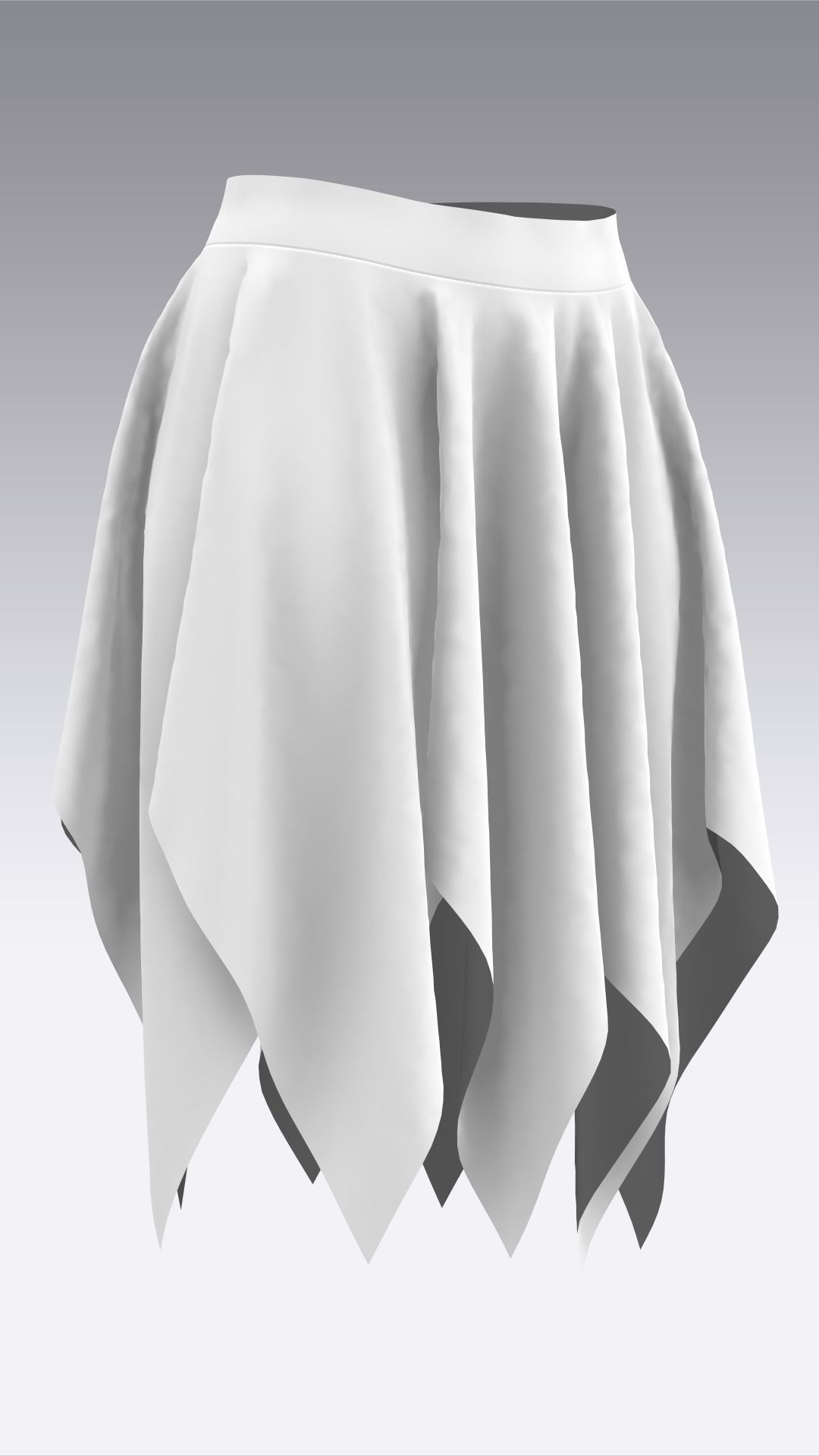 Skirt Outfits MD CLO 3D zprj project files 3D model 3D model_68