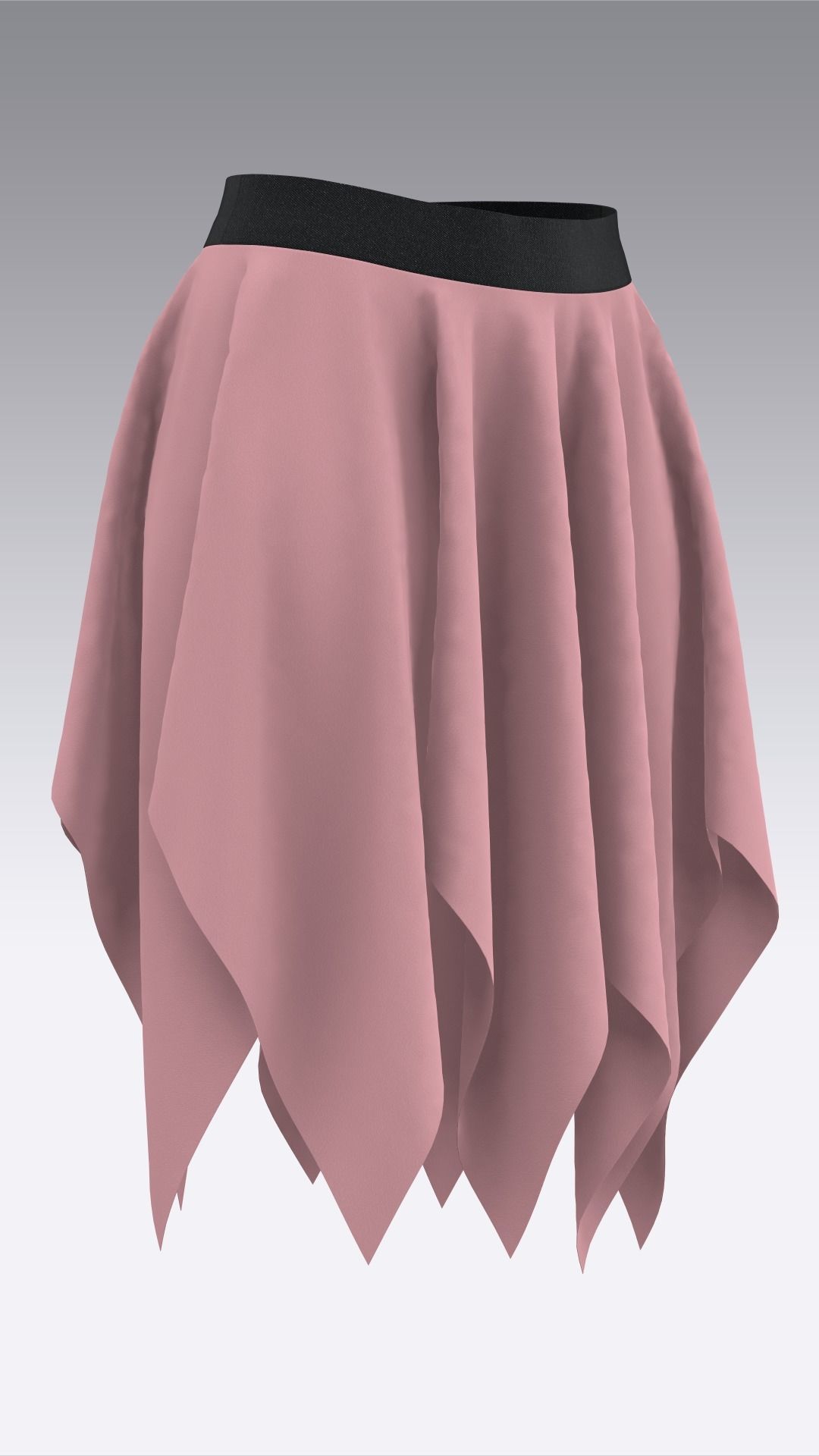 Skirt Outfits MD CLO 3D zprj project files 3D model 3D model_51