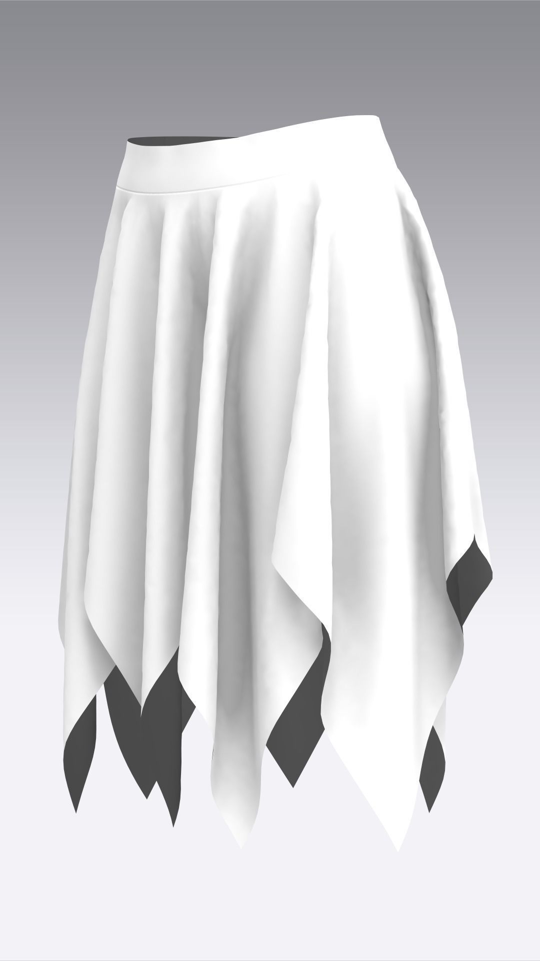 Skirt Outfits MD CLO 3D zprj project files 3D model 3D model_59