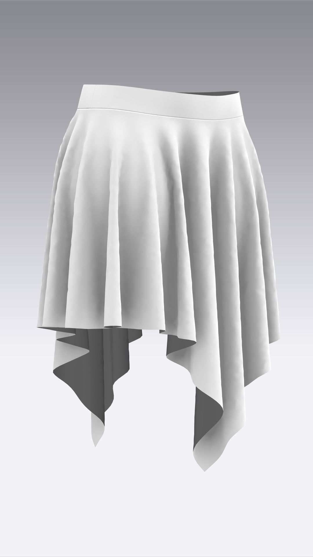 Skirt Outfits MD CLO 3D zprj project files 3D model 3D model_74
