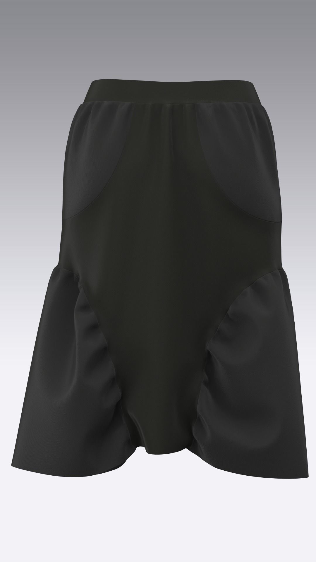 Skirt Outfits MD CLO 3D zprj project files 3D model 3D model_36