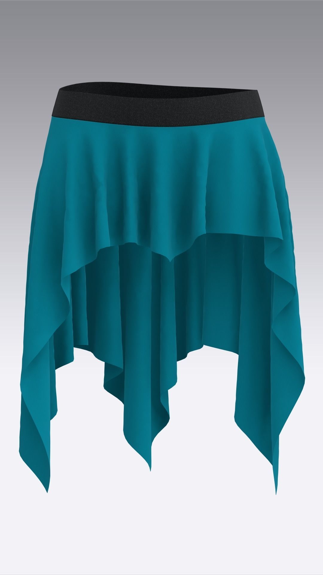 Skirt Outfits MD CLO 3D zprj project files 3D model 3D model_38