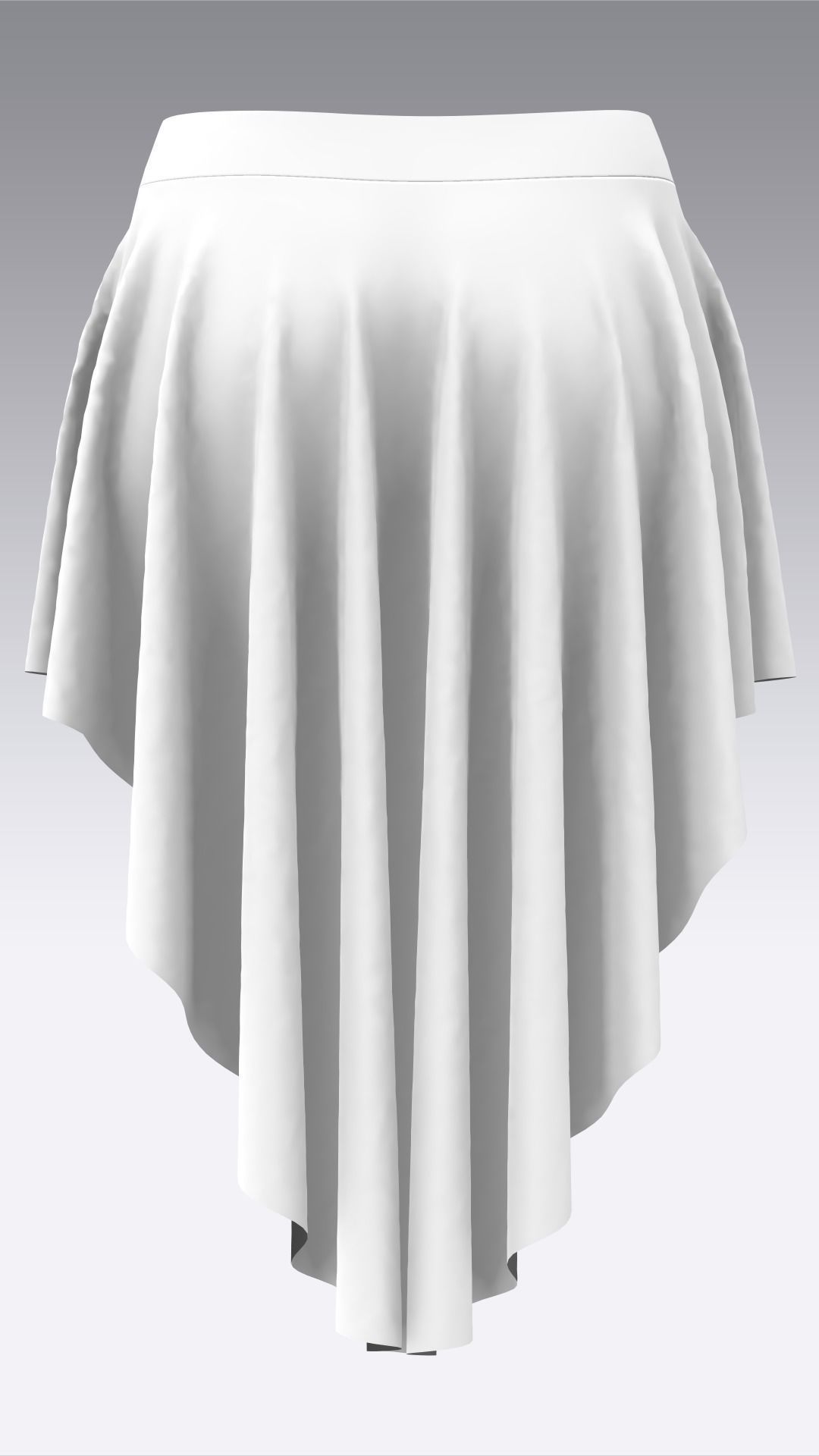 Skirt Outfits MD CLO 3D zprj project files 3D model 3D model_77