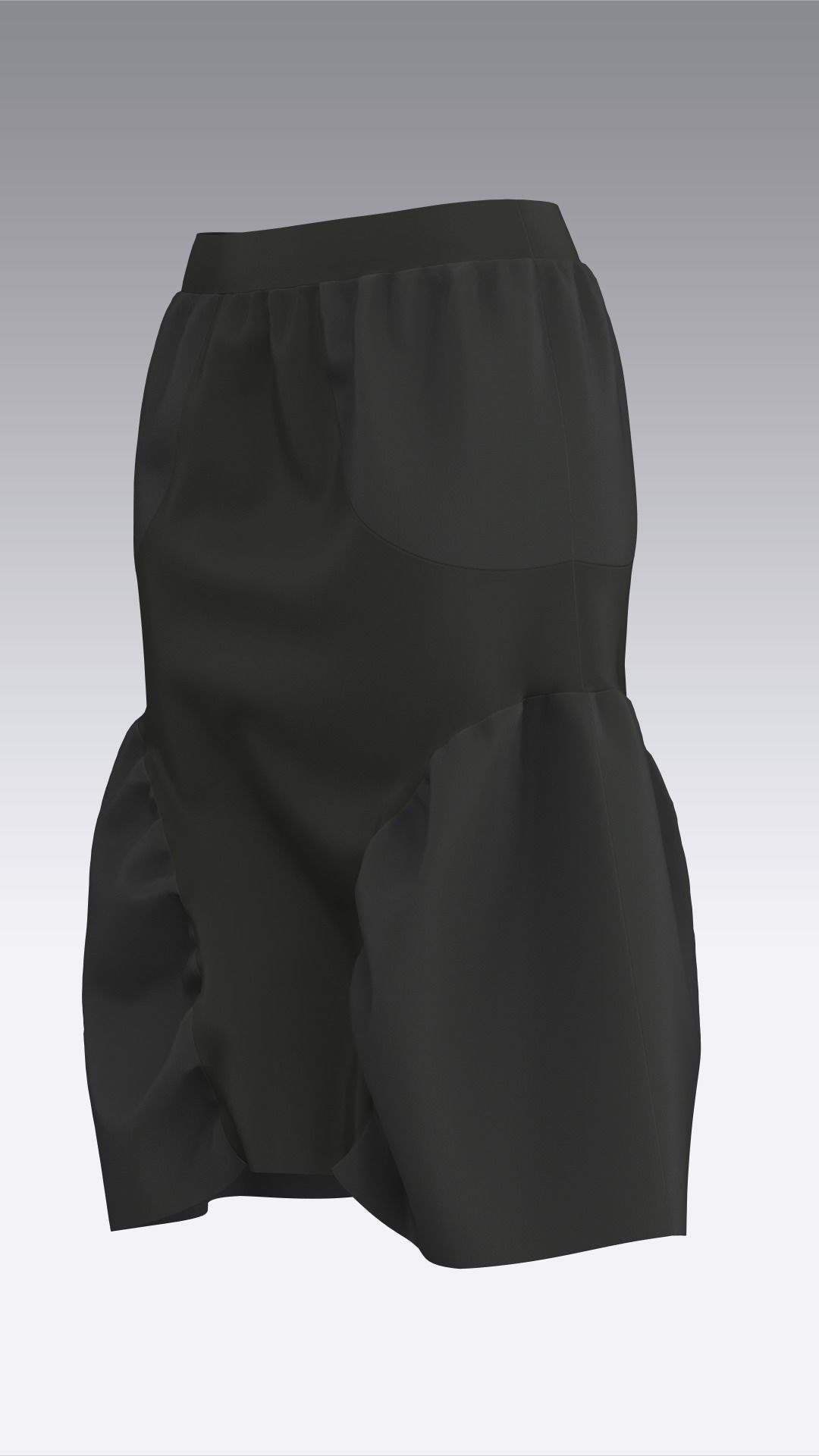 Skirt Outfits MD CLO 3D zprj project files 3D model 3D model_35