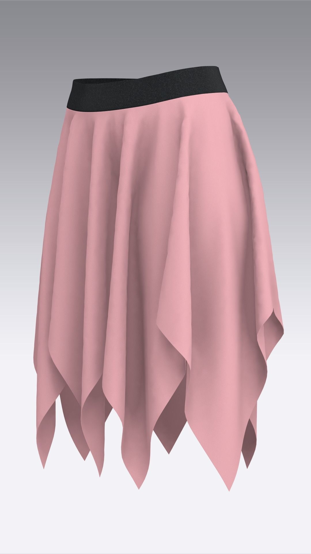 Skirt Outfits MD CLO 3D zprj project files 3D model 3D model_28