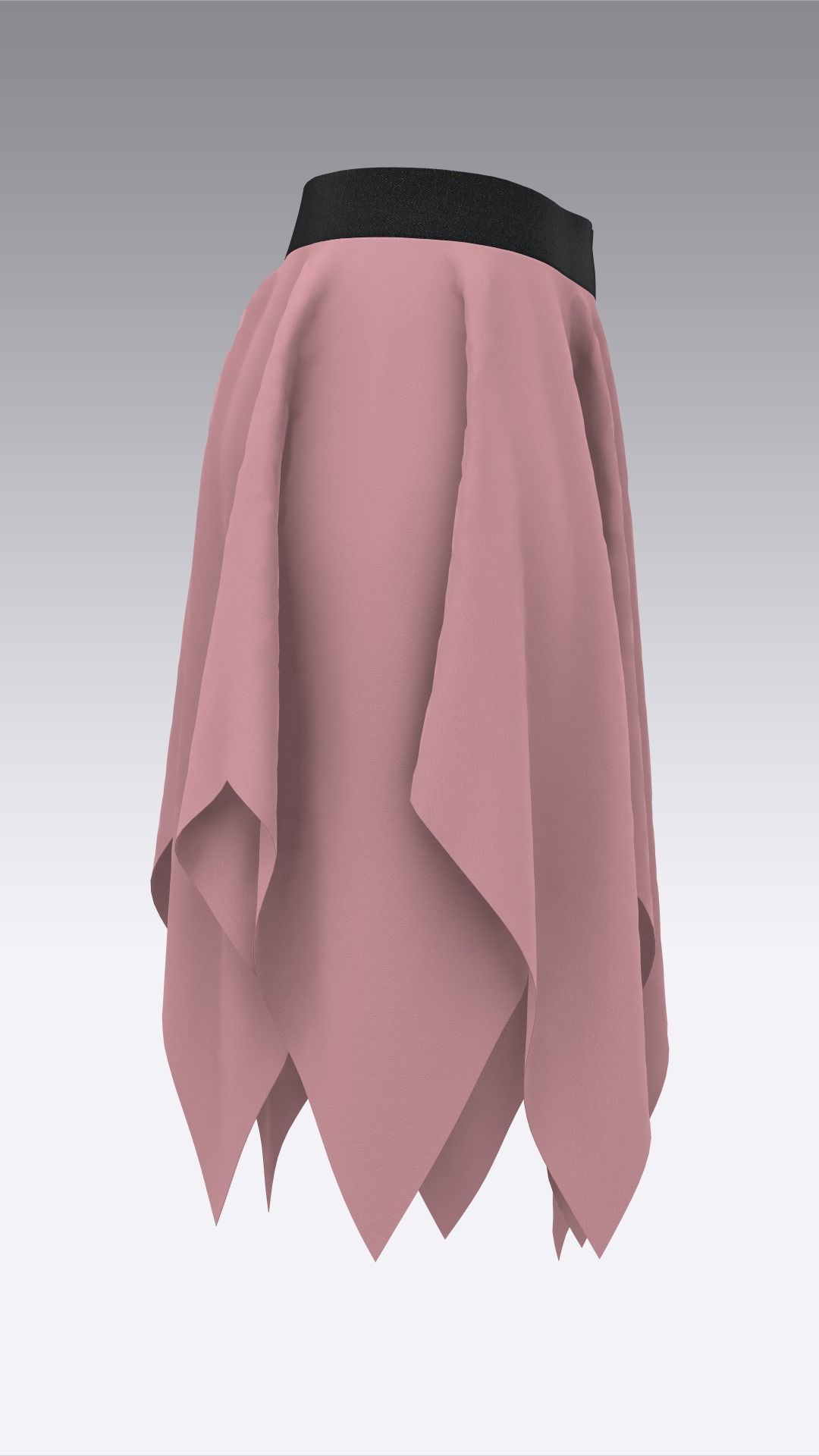 Skirt Outfits MD CLO 3D zprj project files 3D model 3D model_42