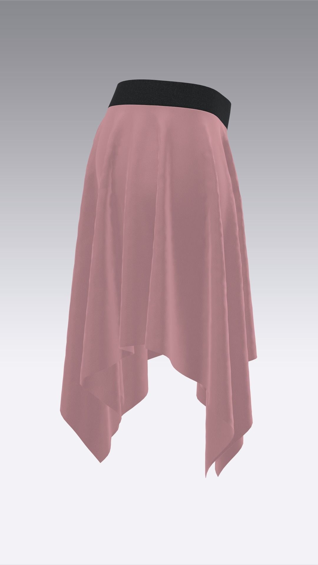 Skirt Outfits MD CLO 3D zprj project files 3D model 3D model_31