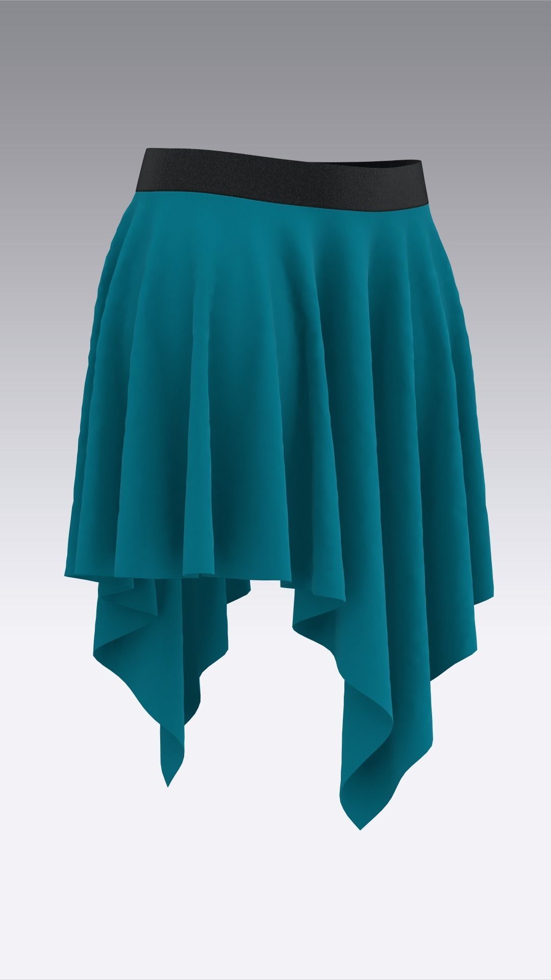 Skirt Outfits MD CLO 3D zprj project files 3D model 3D model_41
