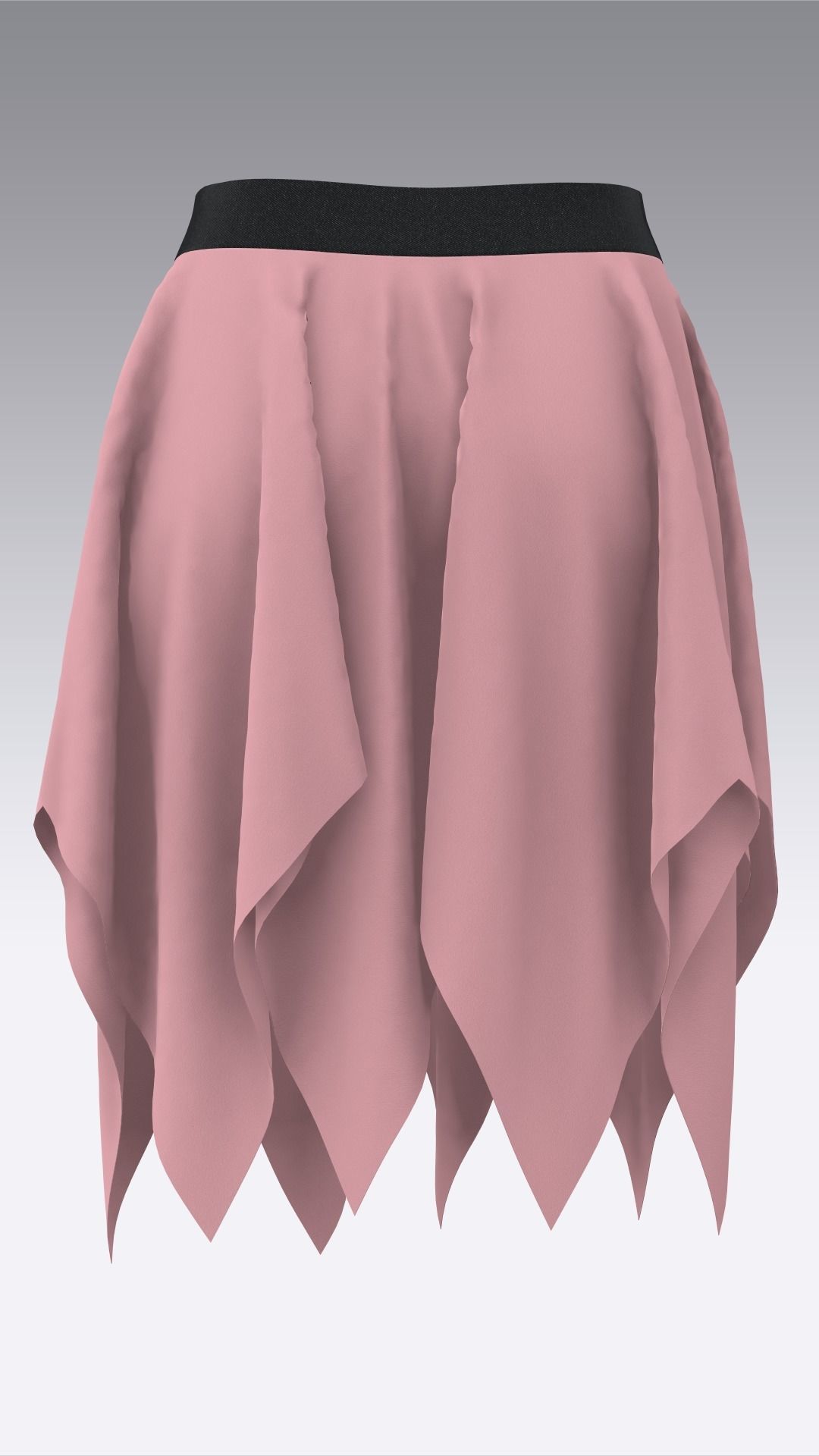 Skirt Outfits MD CLO 3D zprj project files 3D model 3D model_52