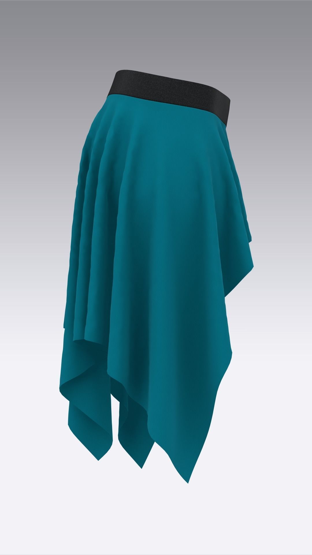 Skirt Outfits MD CLO 3D zprj project files 3D model 3D model_27