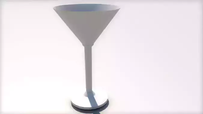 COCLTAIL GLASS 3D MODEL