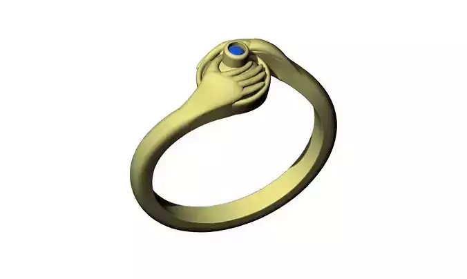 Love Care Diamond Ring Design