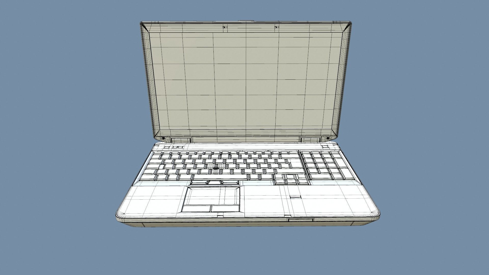 Dell Laptop 3D model_19