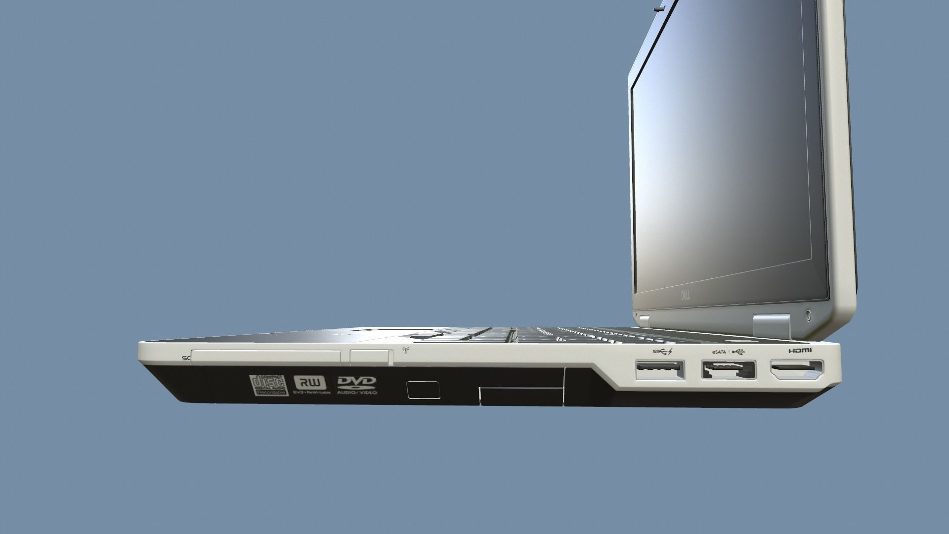 Dell Laptop 3D model_11