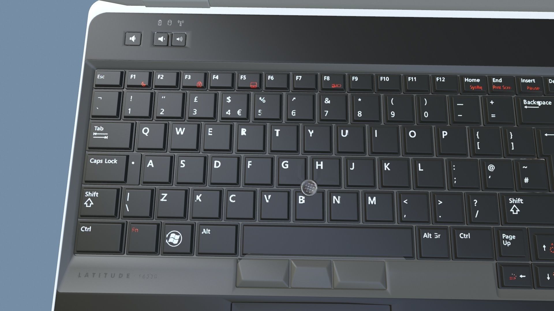 Dell Laptop 3D model_16