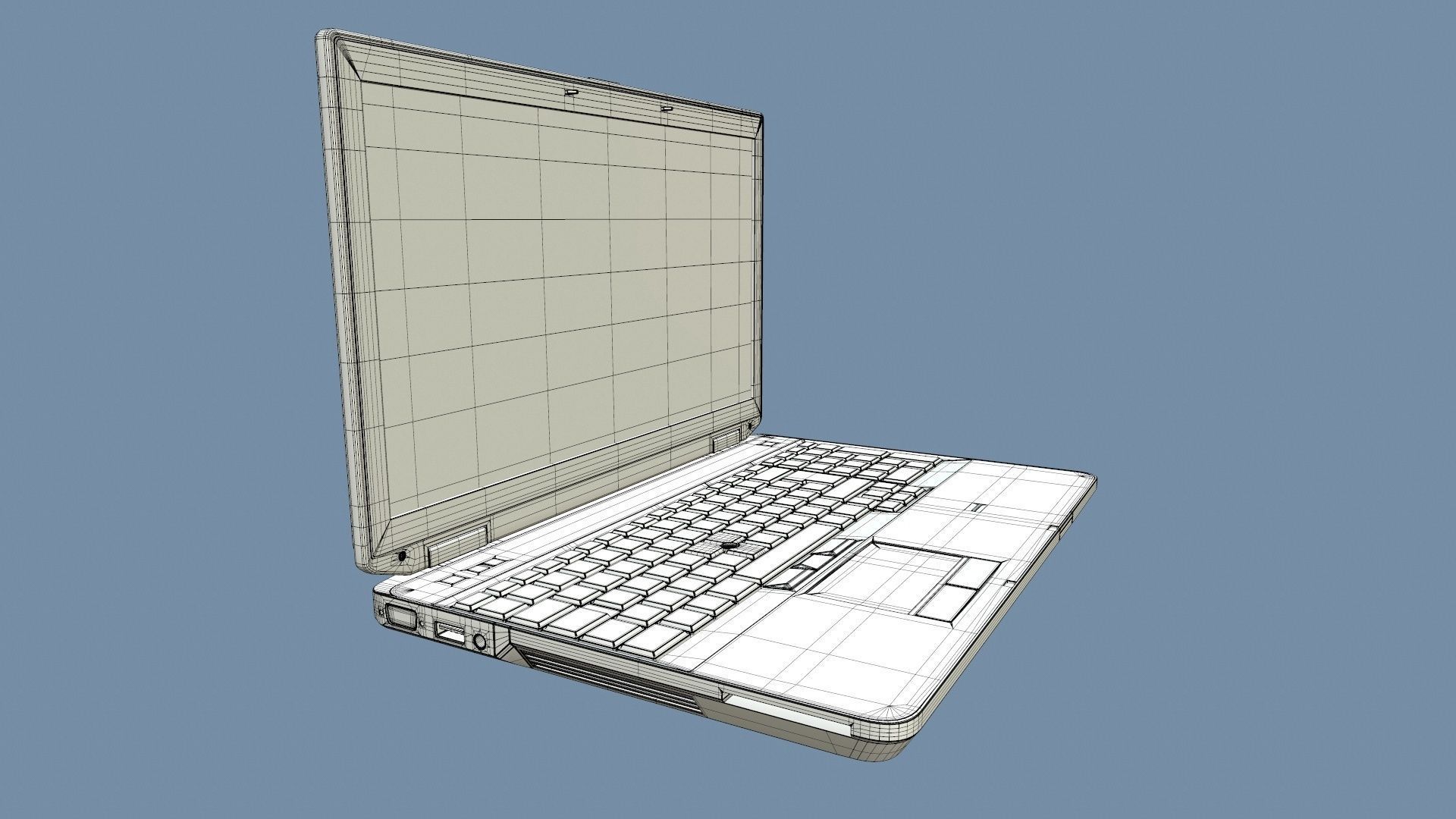 Dell Laptop 3D model_21