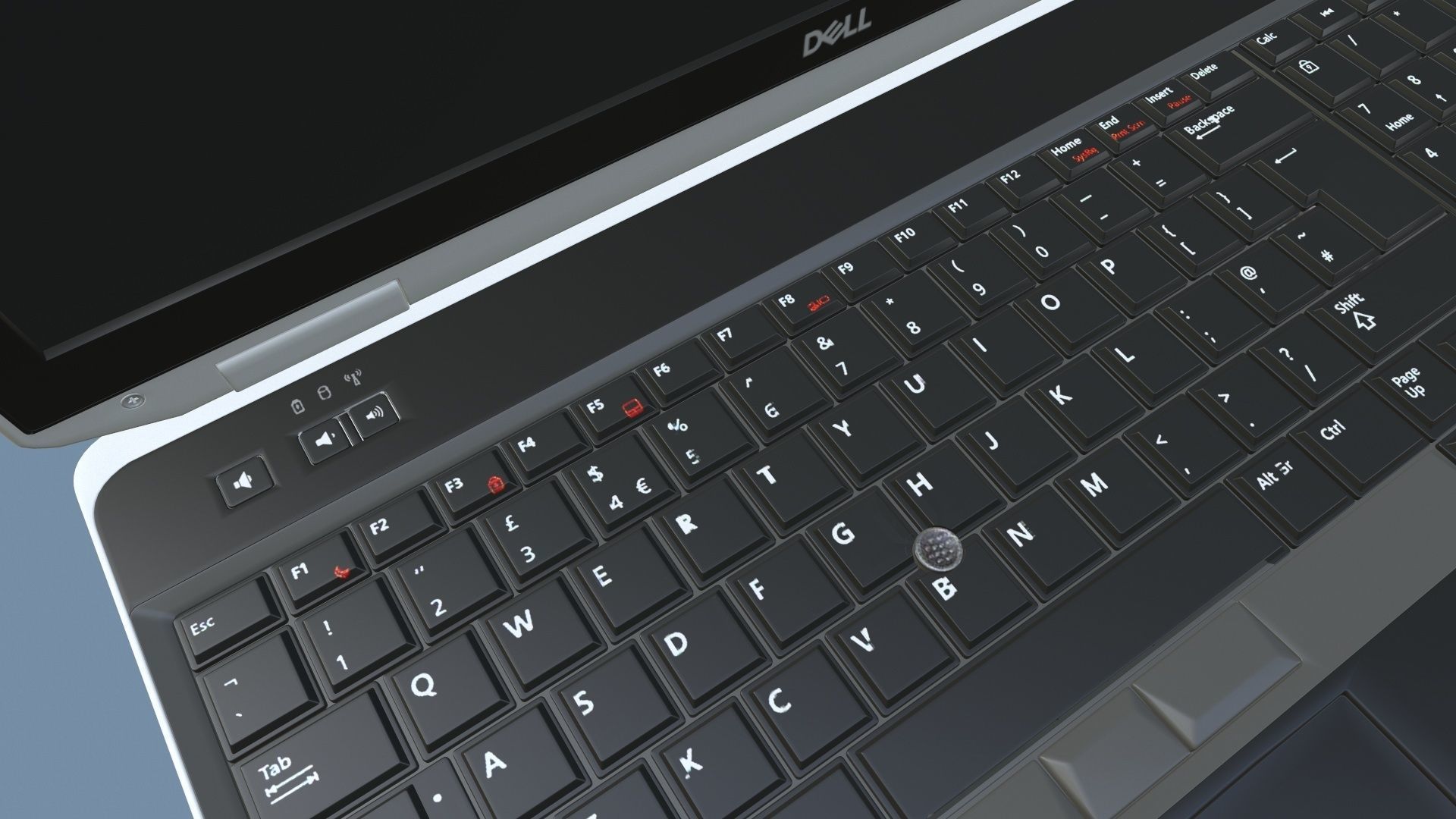 Dell Laptop 3D model_15