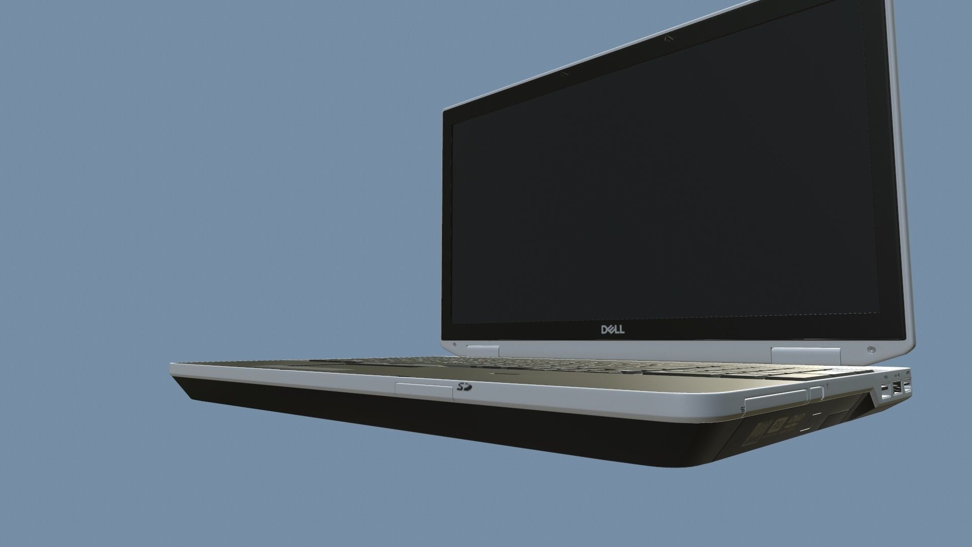 Dell Laptop 3D model_12