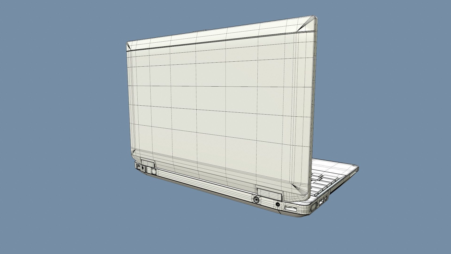 Dell Laptop 3D model_22