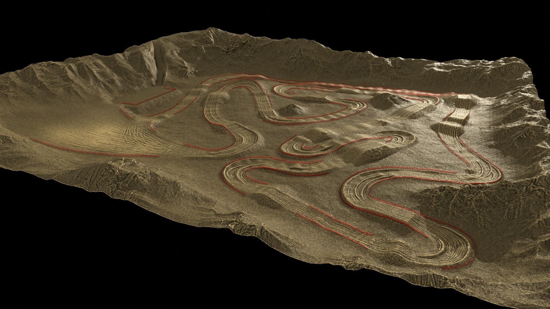 3D Motocross Track Texture_1