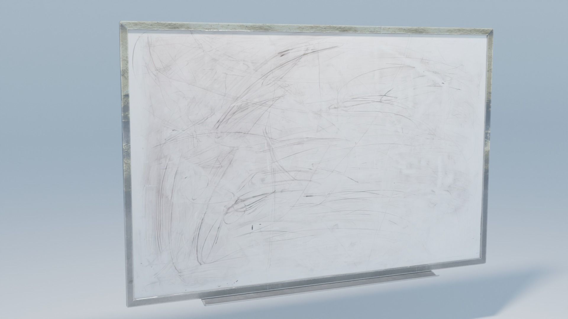 White board and Tack board  Low-poly 3D model_6