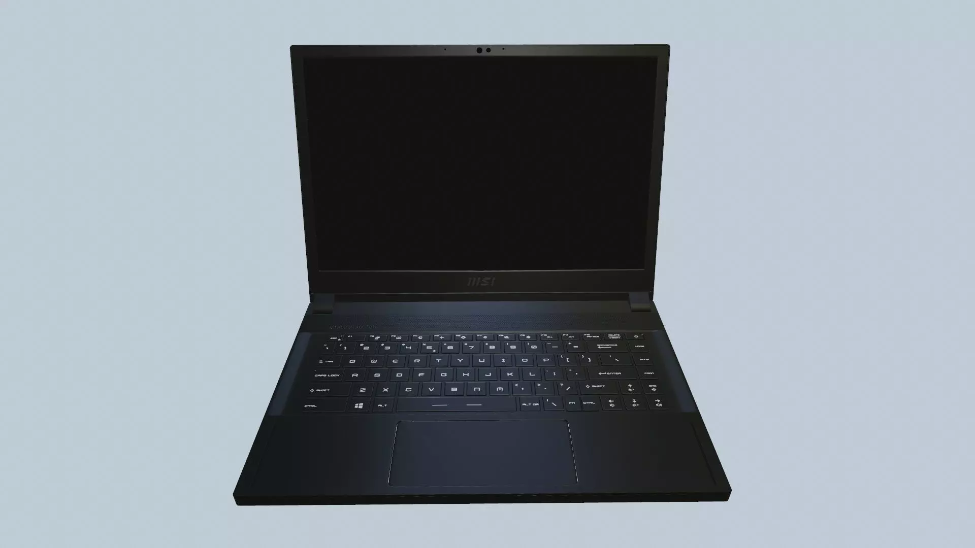 MSI Gaming Laptop 3D model_0