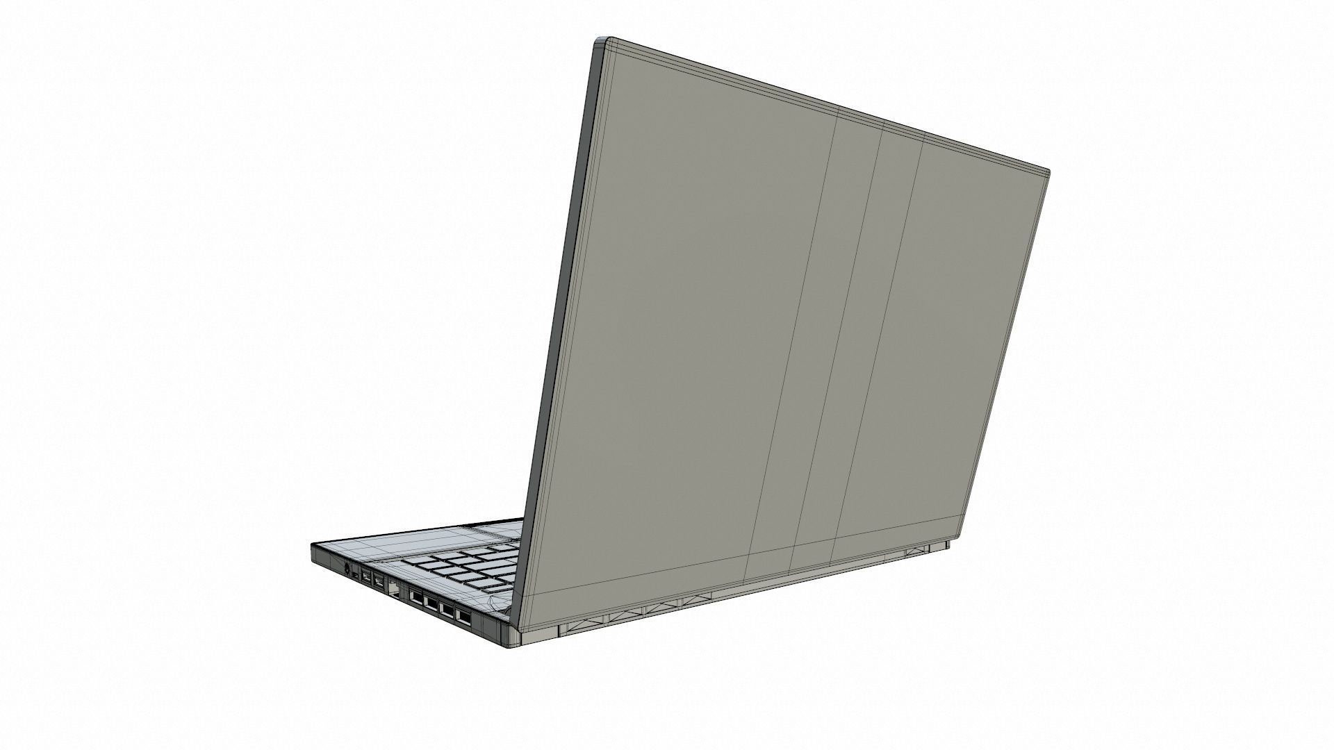 MSI Gaming Laptop 3D model_22