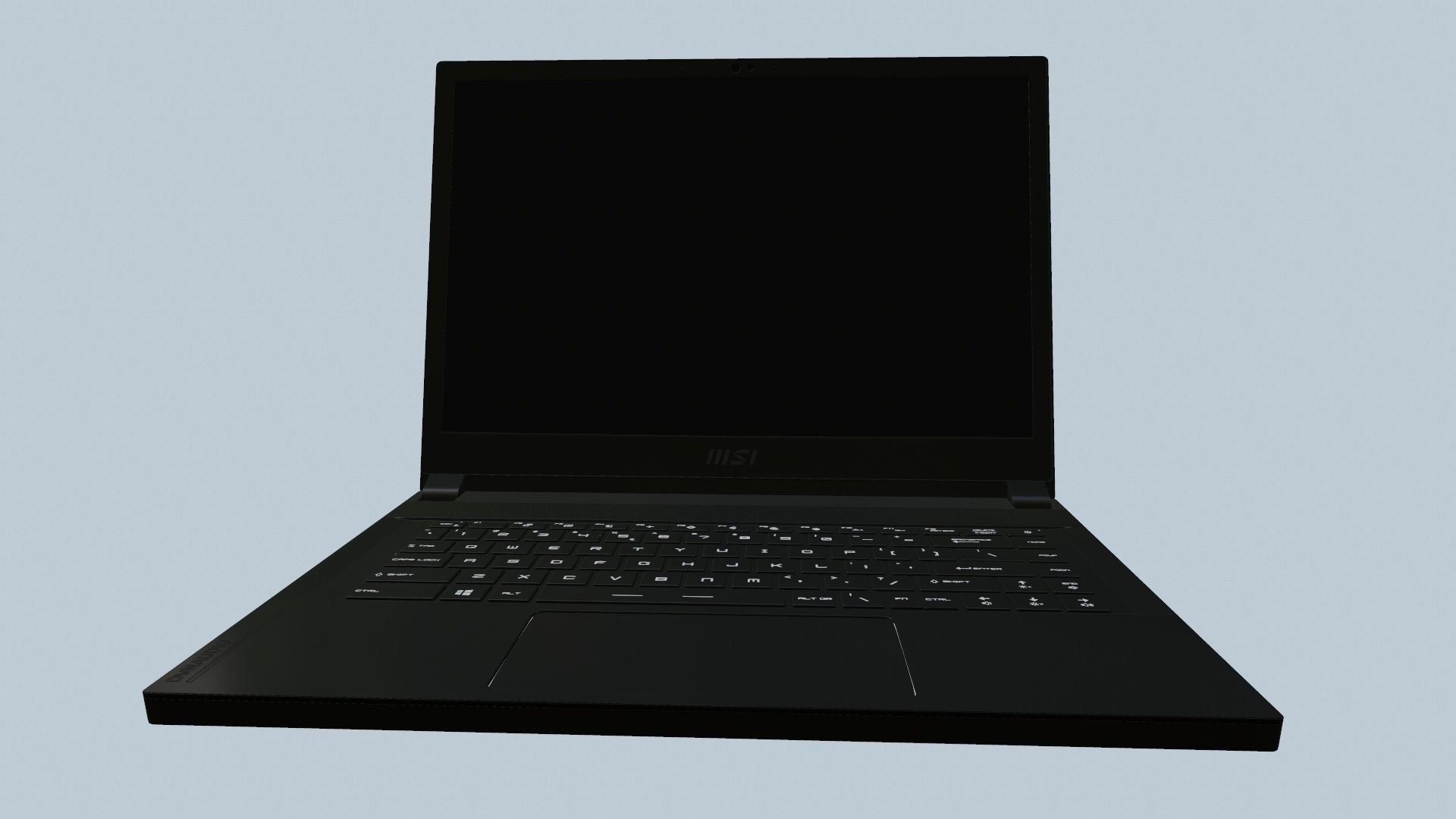 MSI Gaming Laptop 3D model_16