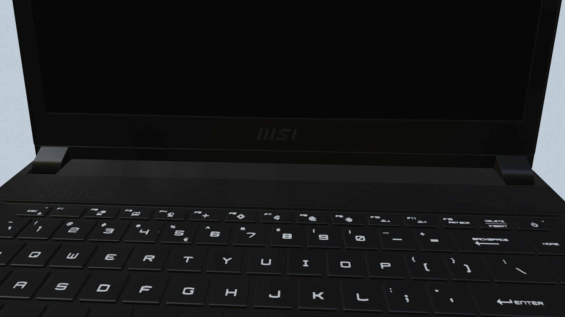 MSI Gaming Laptop 3D model_12