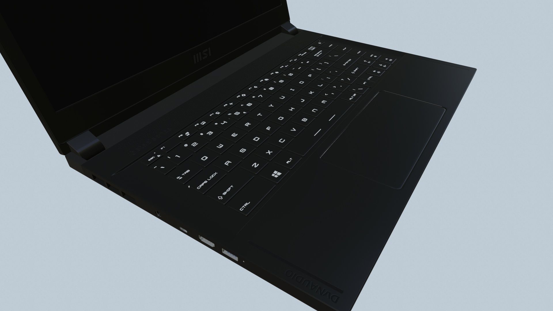 MSI Gaming Laptop 3D model_15