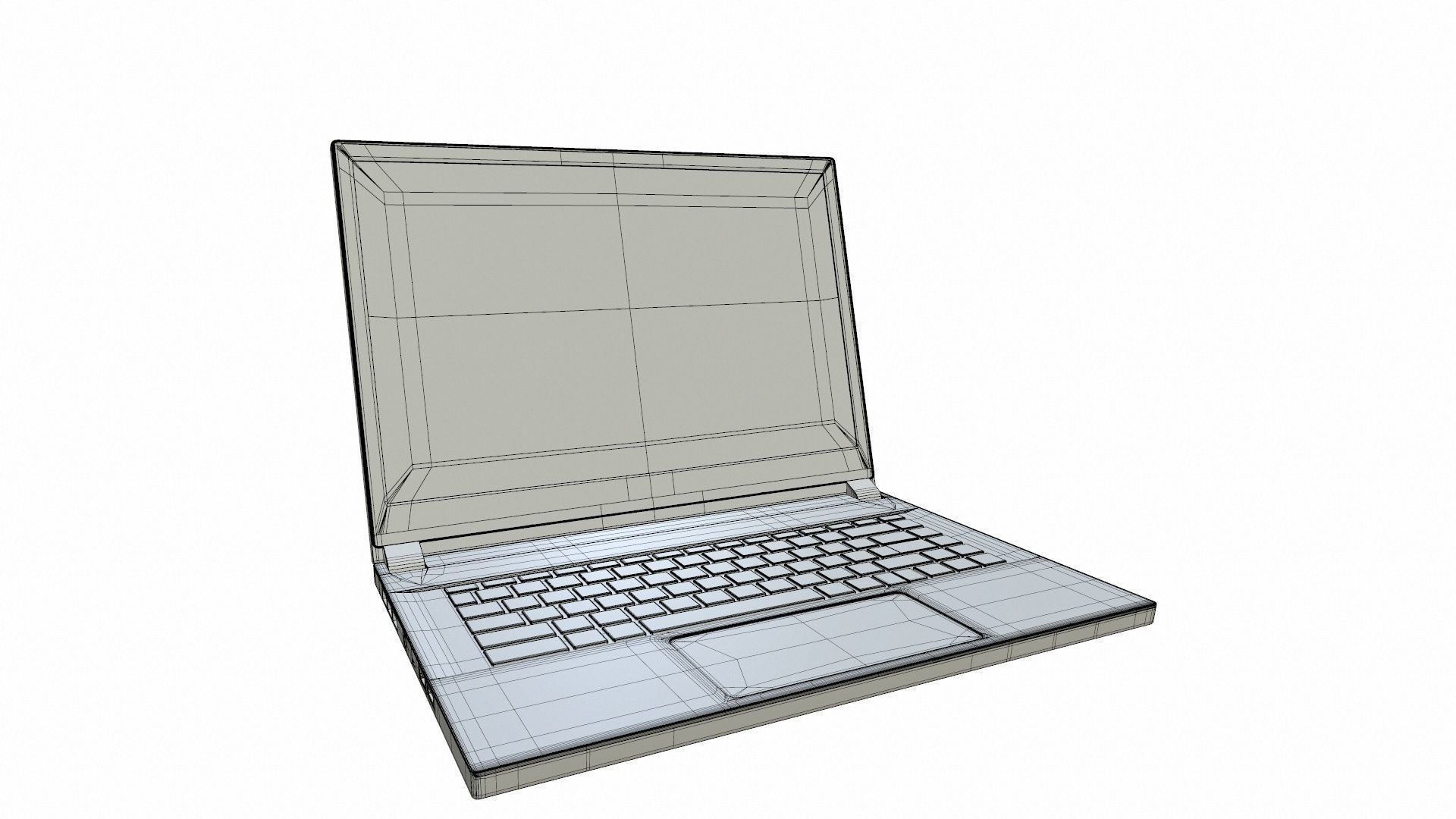 MSI Gaming Laptop 3D model_19