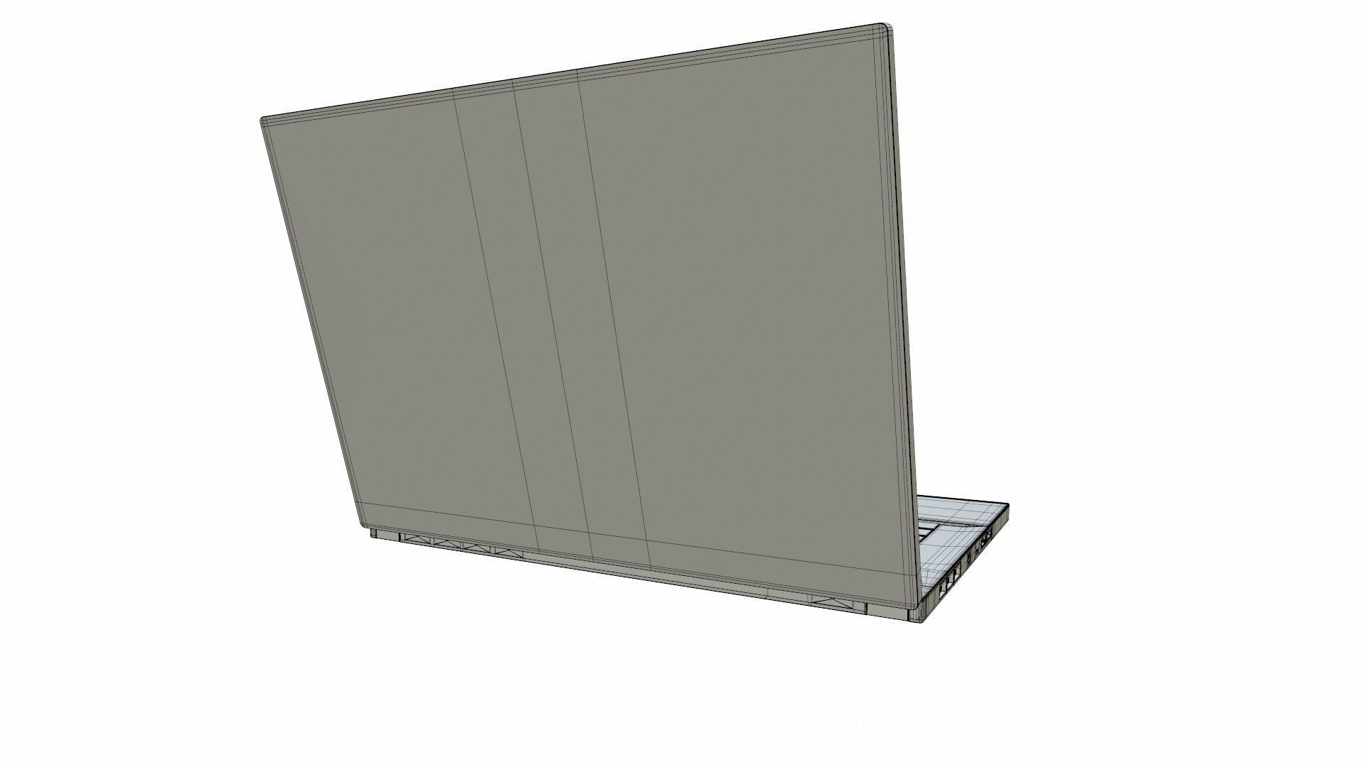 MSI Gaming Laptop 3D model_21