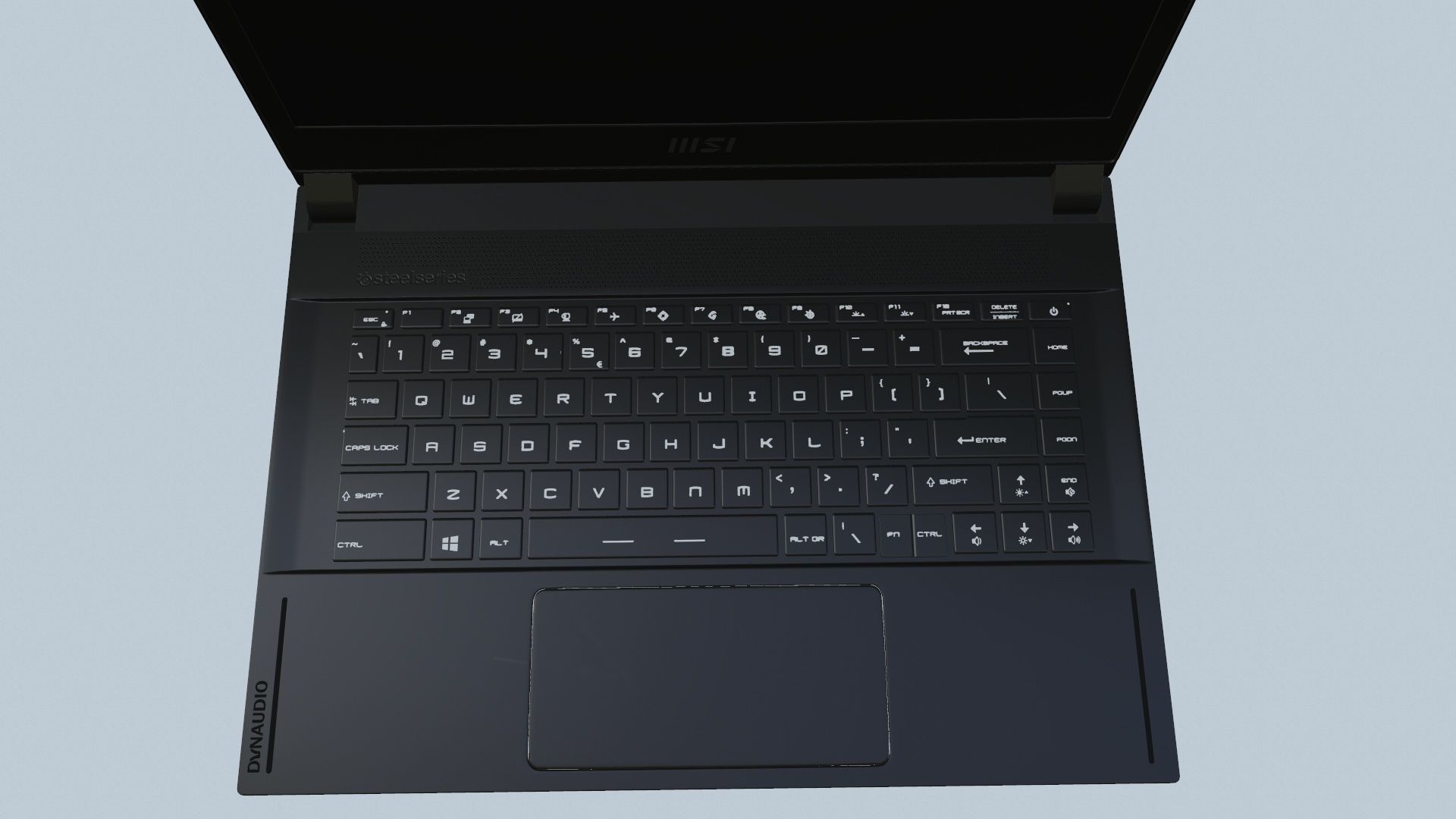 MSI Gaming Laptop 3D model_10