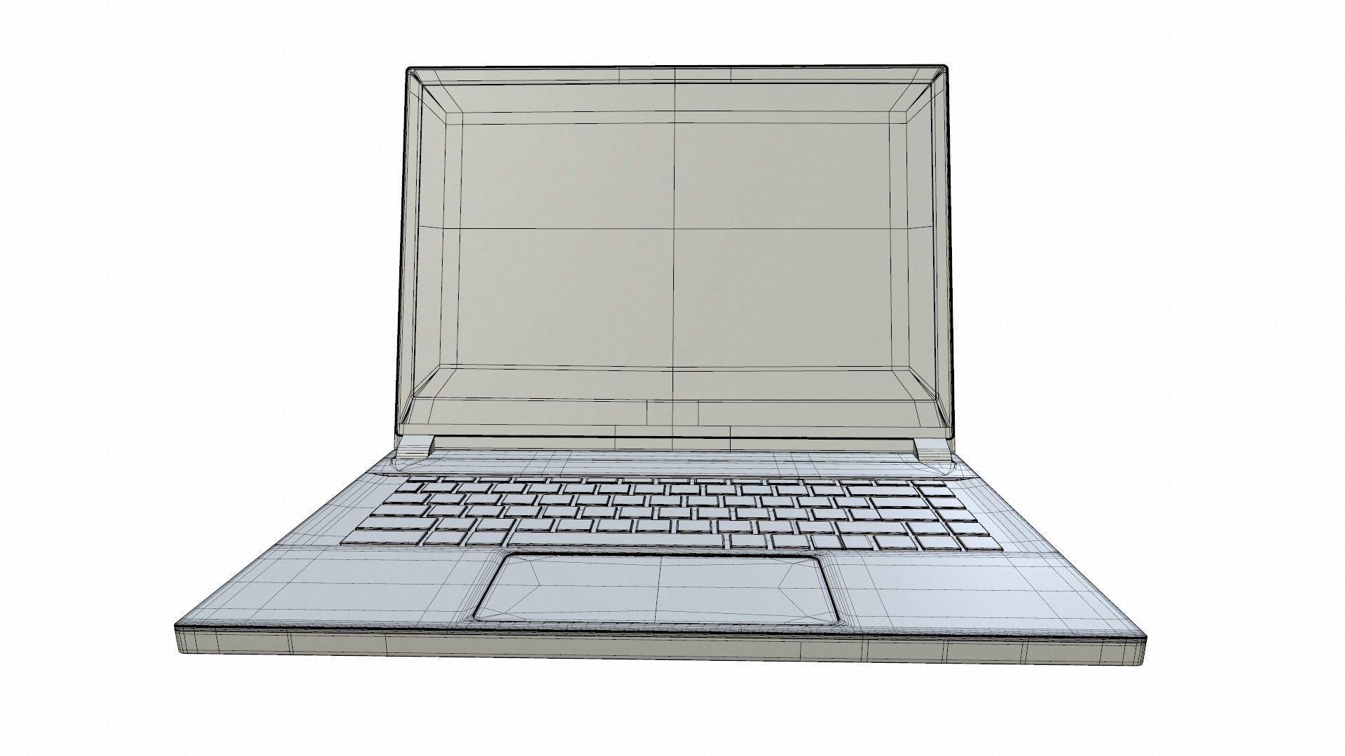 MSI Gaming Laptop 3D model_17