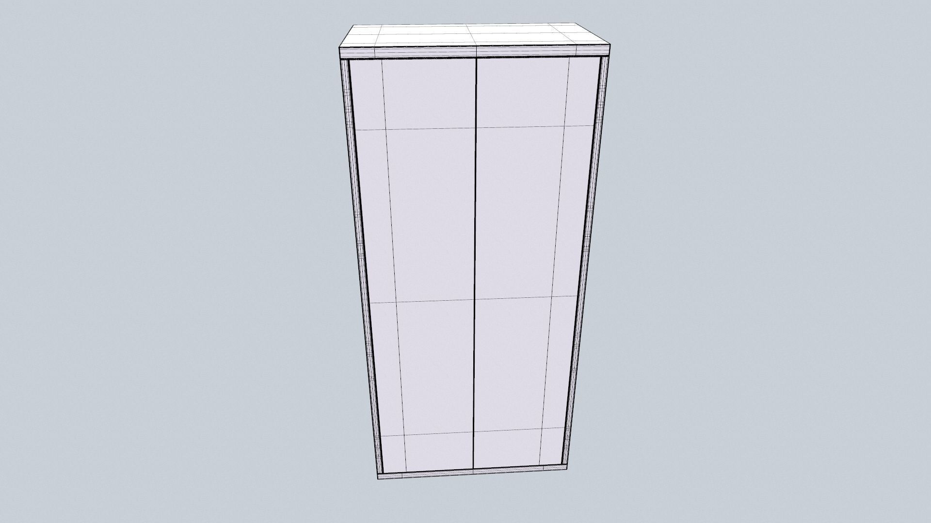 Wooden Rack 3D model_18