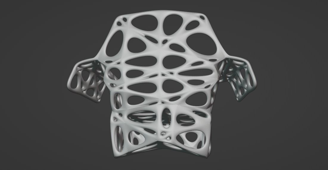 Modern Chair 3D print model_10