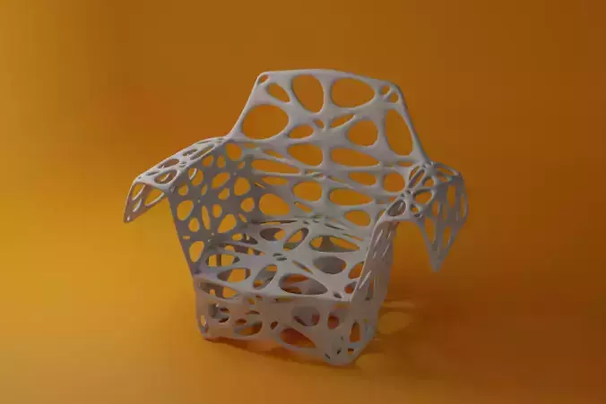 Modern Chair 3D print model