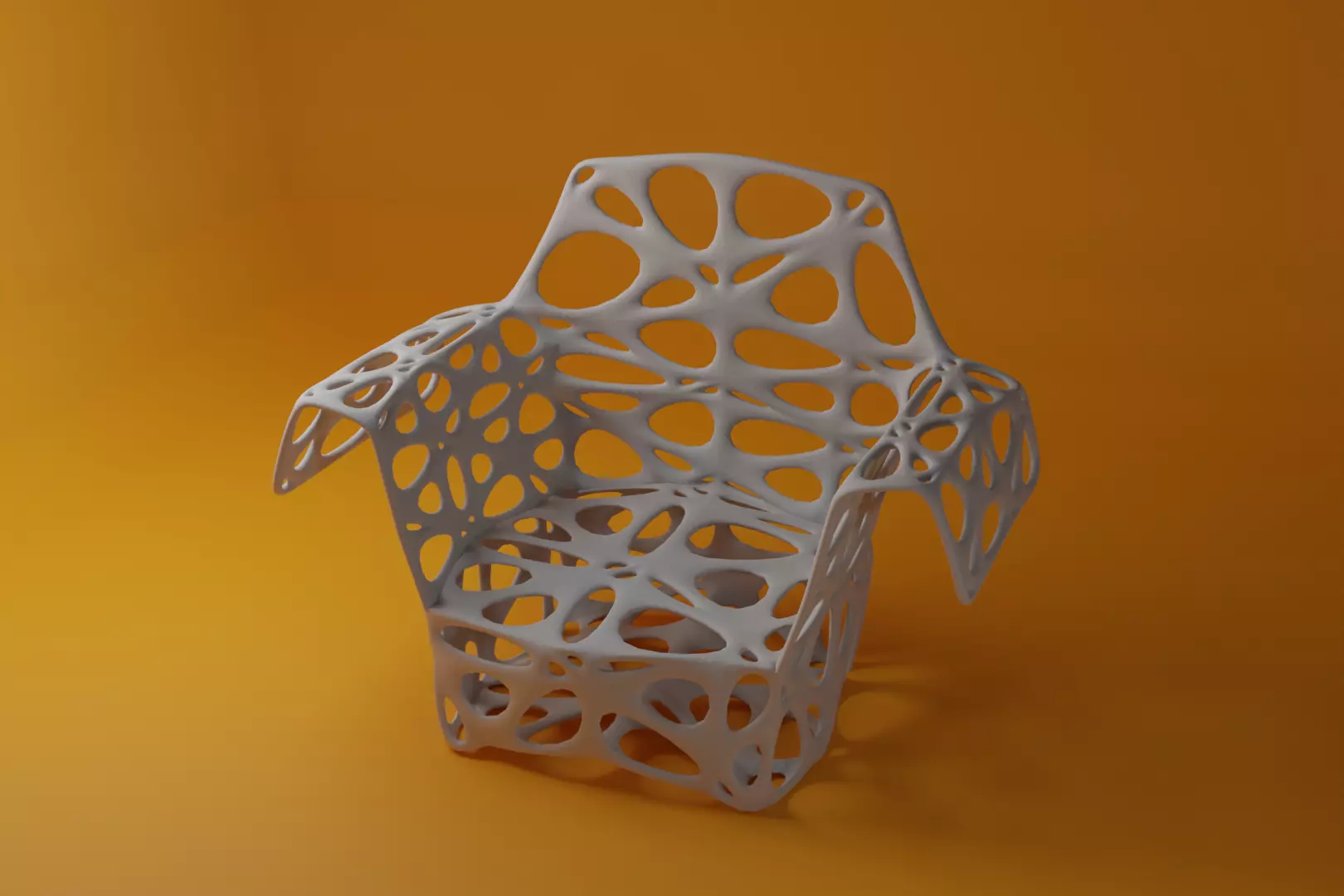 Modern Chair 3D print model_0