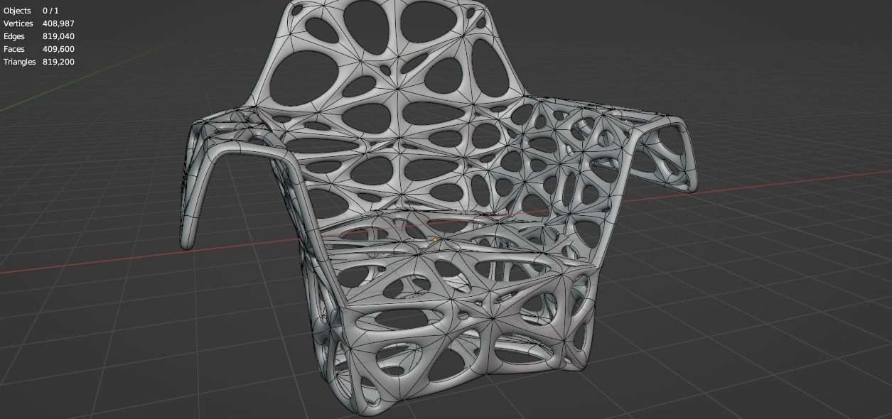 Modern Chair 3D print model_15