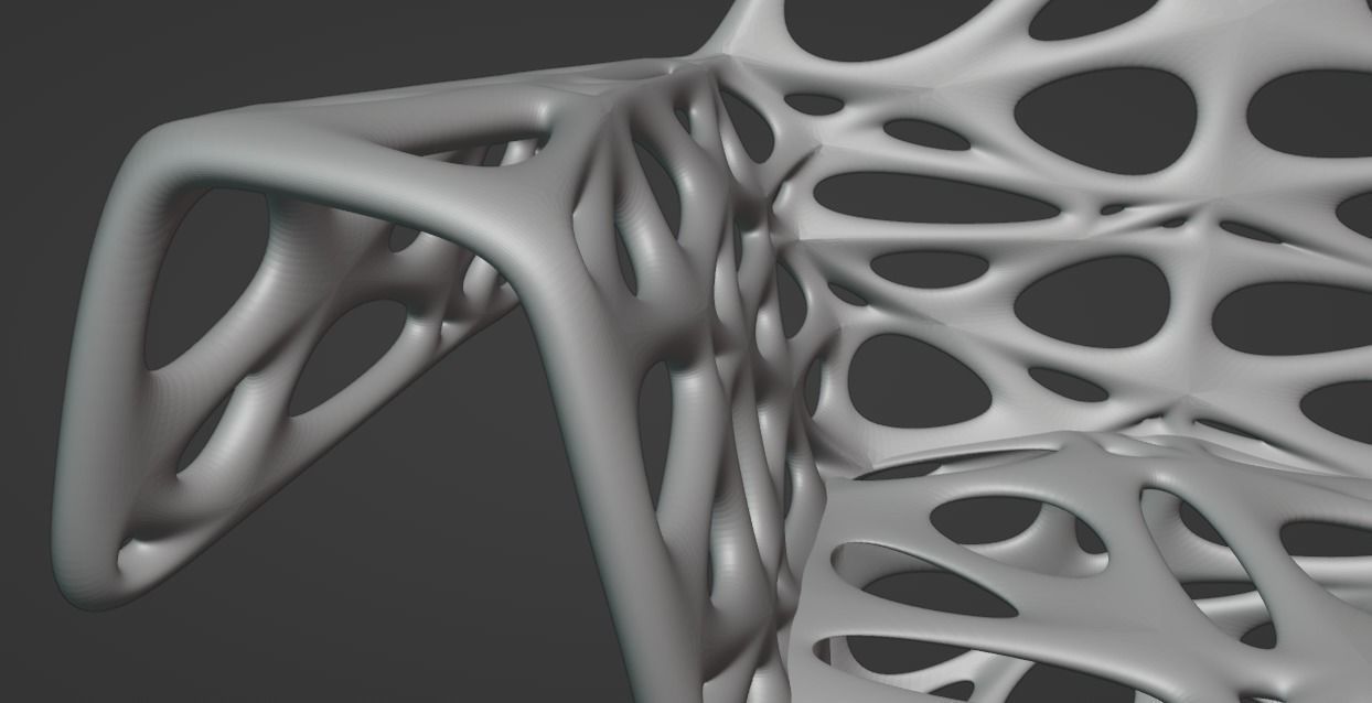Modern Chair 3D print model_13
