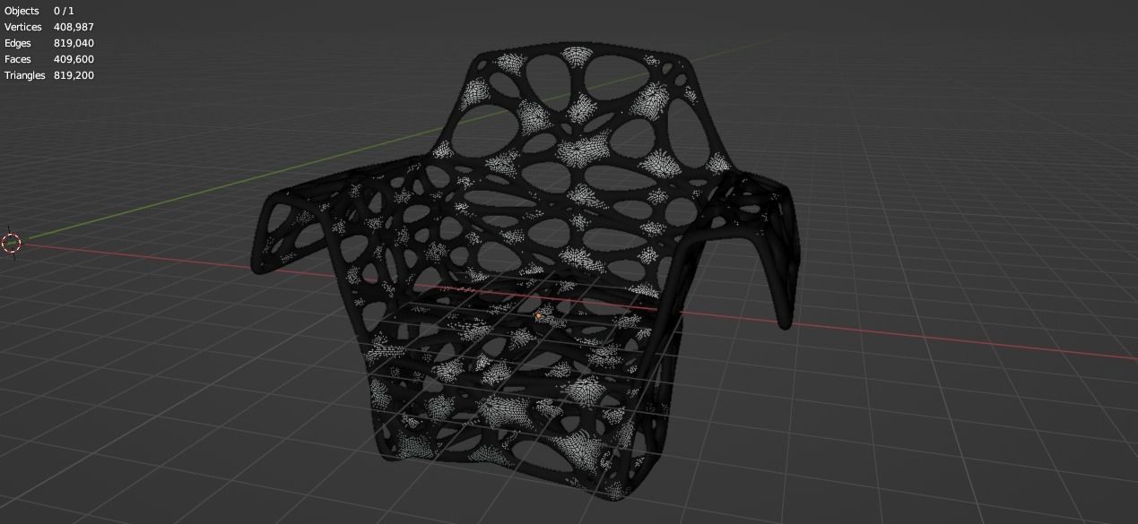 Modern Chair 3D print model_18