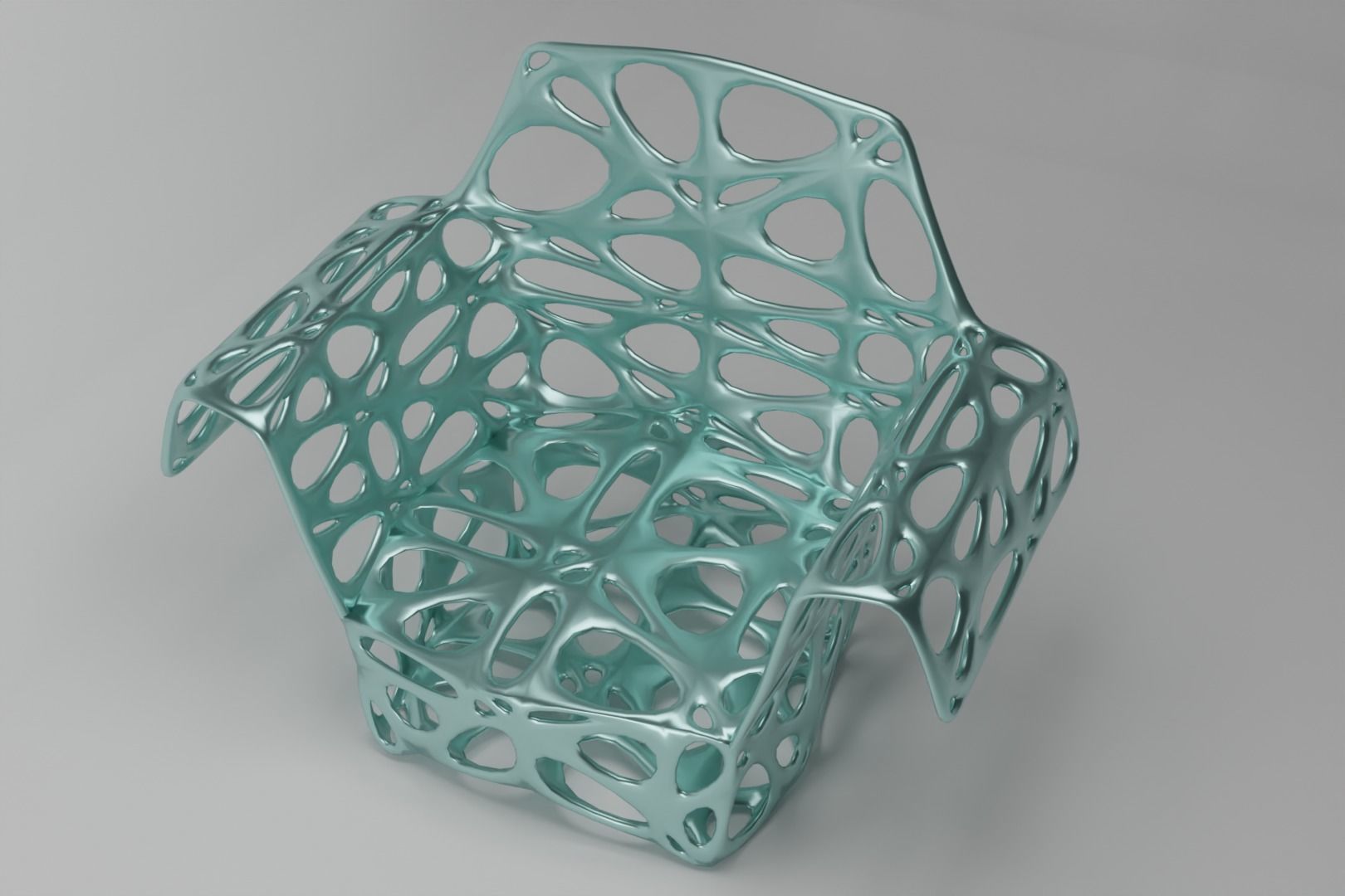 Modern Chair 3D print model_5