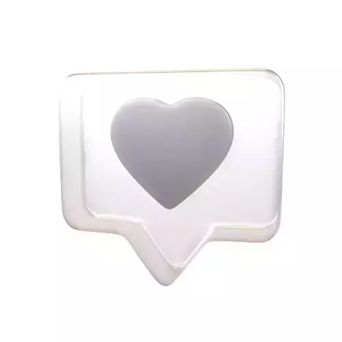 Socail Media Heart Bubble v1 008