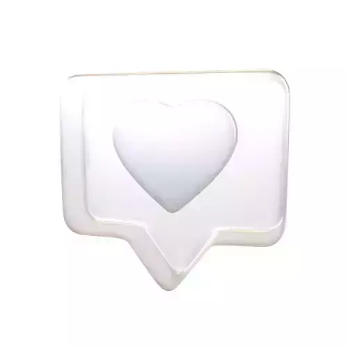 Socail Media Heart Bubble v1 013