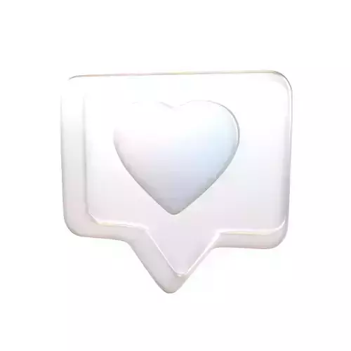Socail Media Heart Bubble v1 014