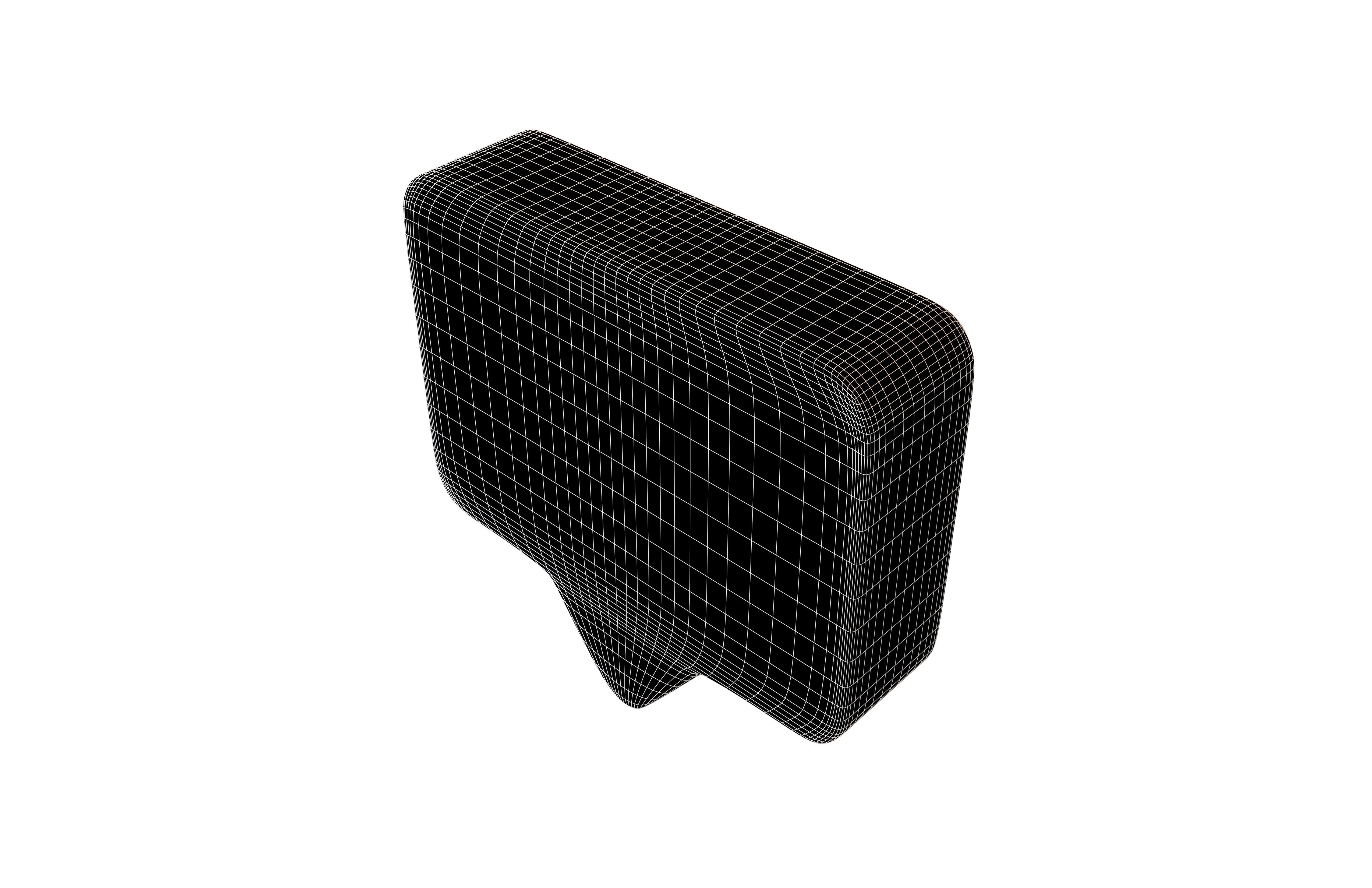 Socail Media Heart Bubble v1 015 Low-poly 3D model_4