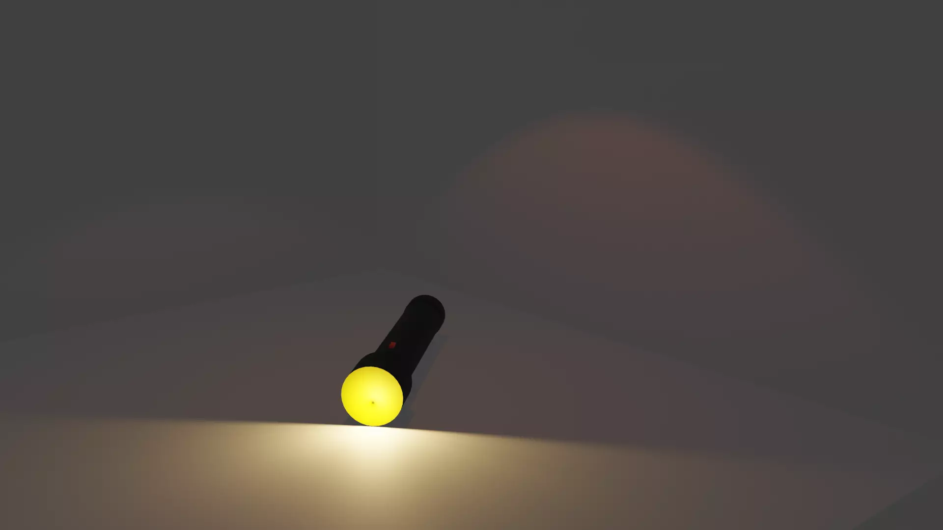 Black Flashlight 3D model_0