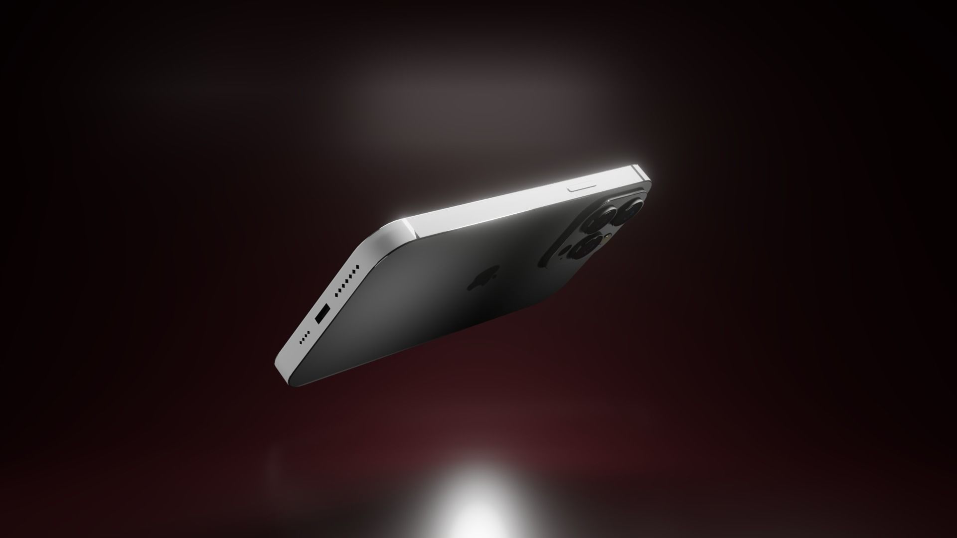 iPhone 14 Pro Max Low-poly 3D model_8