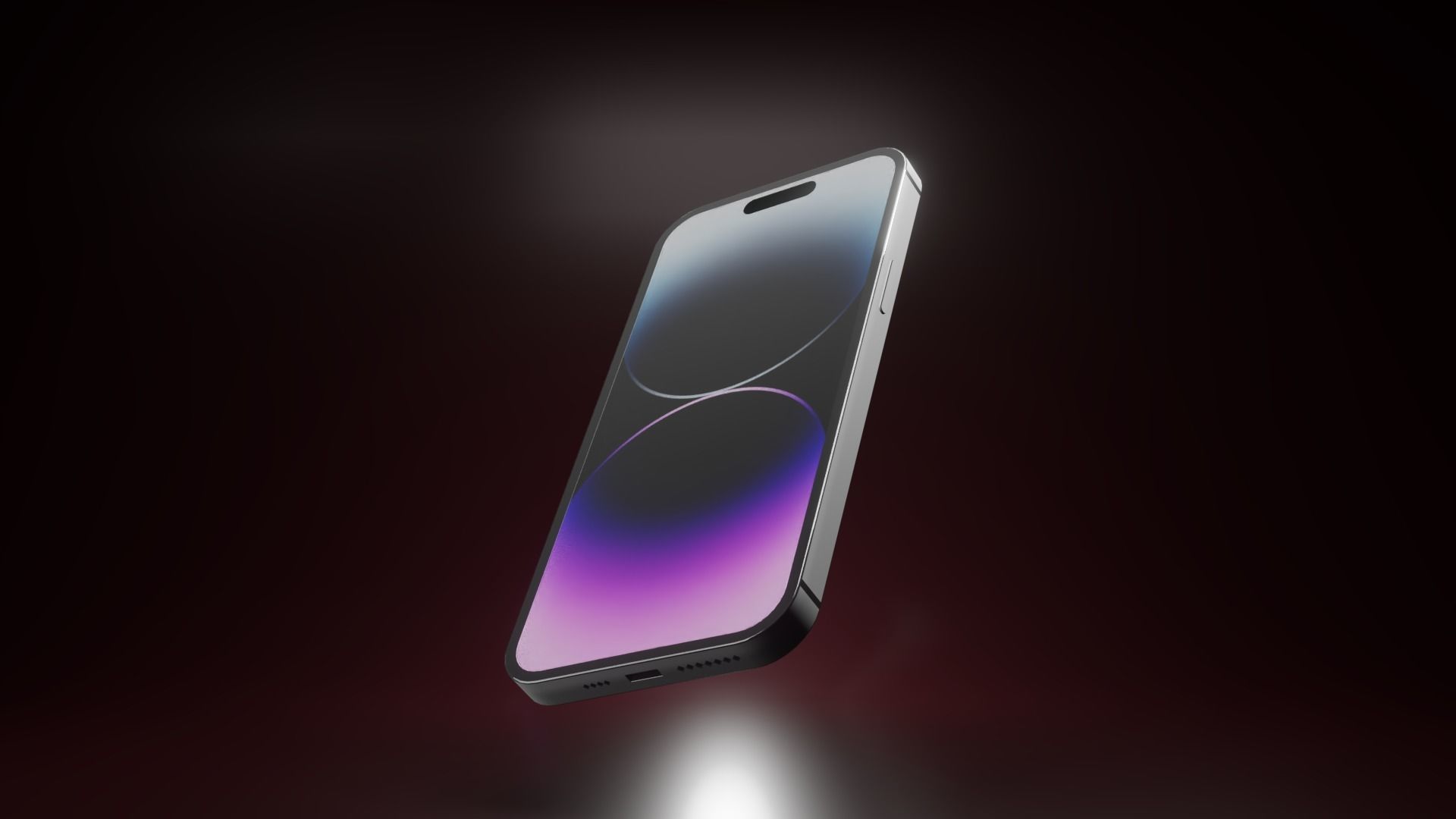 iPhone 14 Pro Max Low-poly 3D model_5